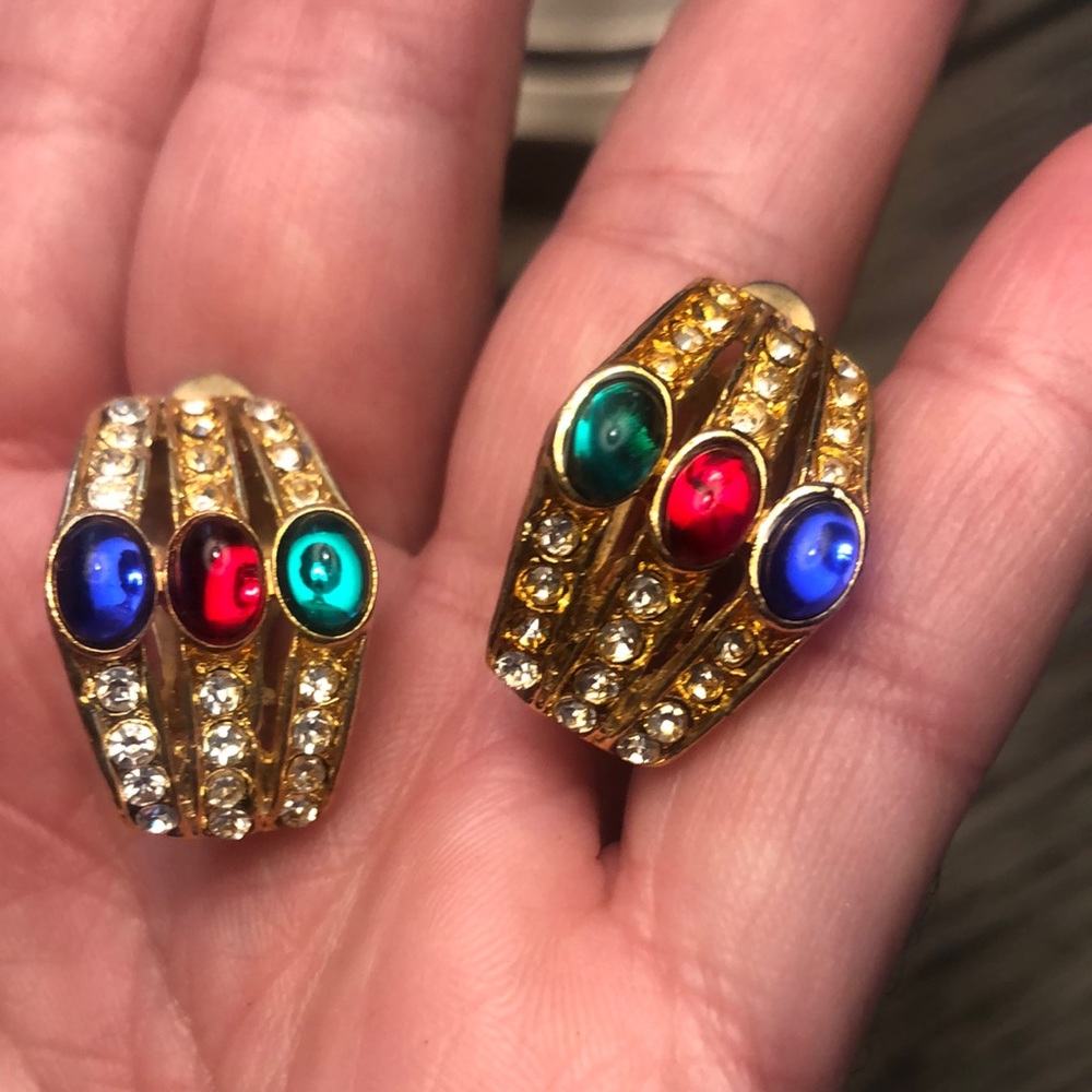 Vintage Costume Earrings